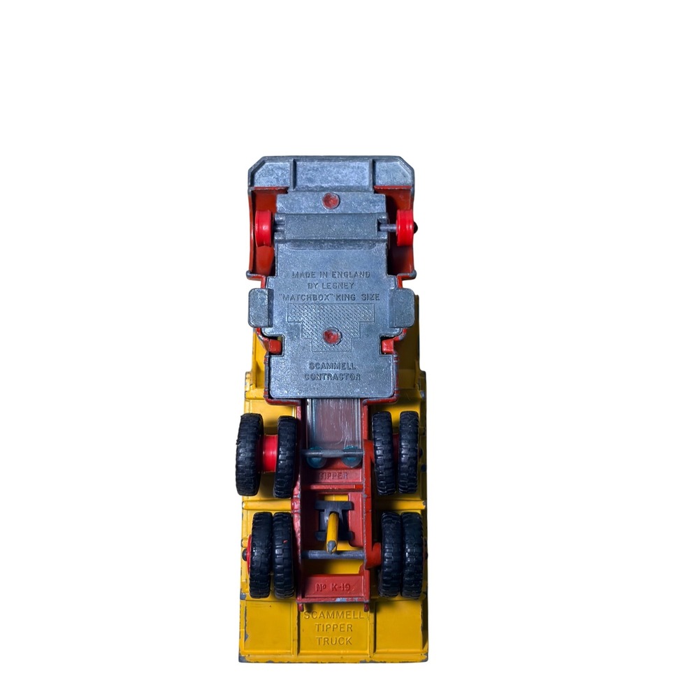 Vintage Matchbox Lesney King Size K-19 Scammell Tipper Truck Diecast Toy READ - Picture 9 of 12